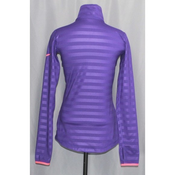 Nike Pro Hyperwarm Dri Fit 1/2 Zip Training Pullover 622313 Womens Size Medium - Picture 4 of 5